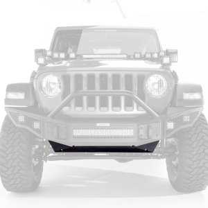 Jeep Wrangler Bumper - Front - Go Rhino - Rockline - Black - `18-`20